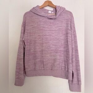 GAP LILAC SOFT HOODIE SIZE MEDIUM